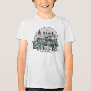T-shirt En Tri-matière Fresno City California USA