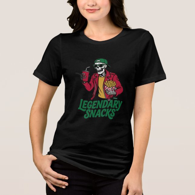 T-shirt En Tri-matière Frites Légendaires (Recto)