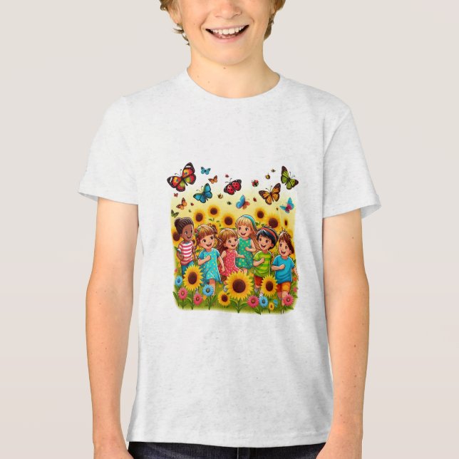 T-shirt En Tri-matière Frolic dans les champs (Recto)