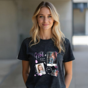 T-shirt En Tri-matière Fun Scrapbook Photo Album Carnet Alors & Maintenan