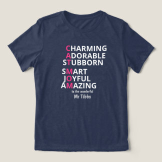 T-shirt En Tri-matière Funny Cat Owner Custom 