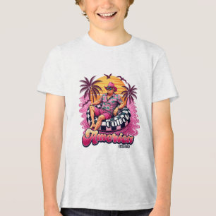 T-shirt En Tri-matière Funny Gulf Of Usa America 2025 Plage Rose Trump 20