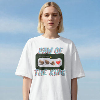 T-shirt En Tri-matière Funny Hoppers Paw of King George Pond Crew Beaver