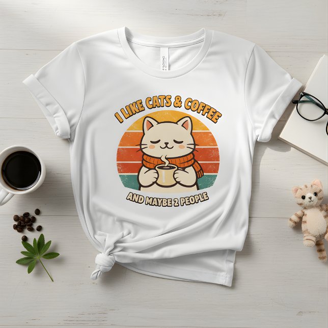 T-shirt En Tri-matière Funny Introvert Cat Mom Gift Women's  (Créateur téléchargé)