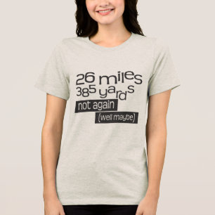 T-shirt En Tri-matière Funny Marathon 40 km 385 yards