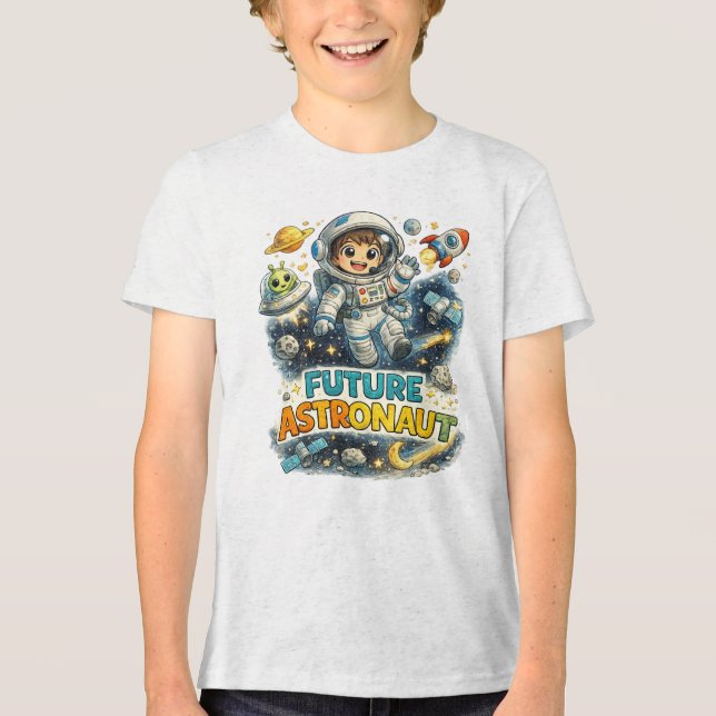 T-shirt En Tri-matière Futur Astronaute (Recto)