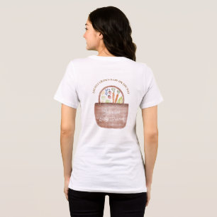 T-shirt En Tri-matière Futur Maman Fête Prénatale au Marché des Agriculte