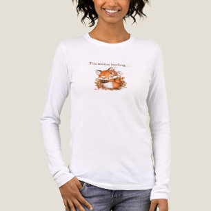 T-shirt En Tri-matière Futur Maman Renard Automne Cosy   “Maman À Venir”