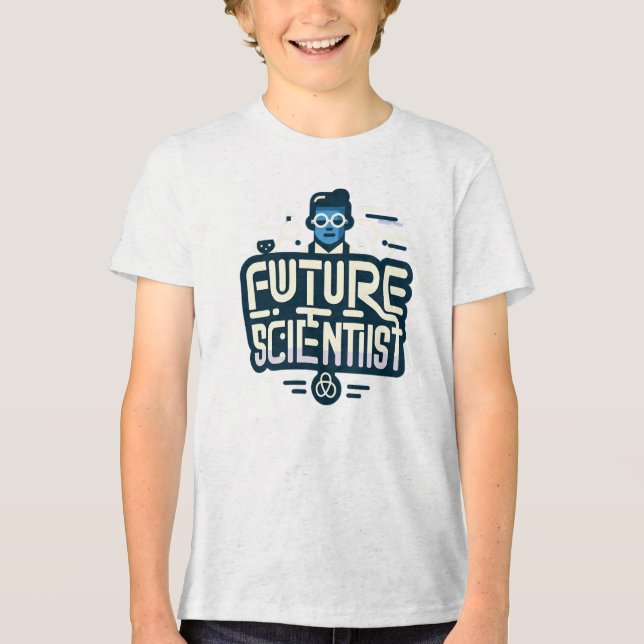 T-shirt En Tri-matière futur scientifique (Recto)