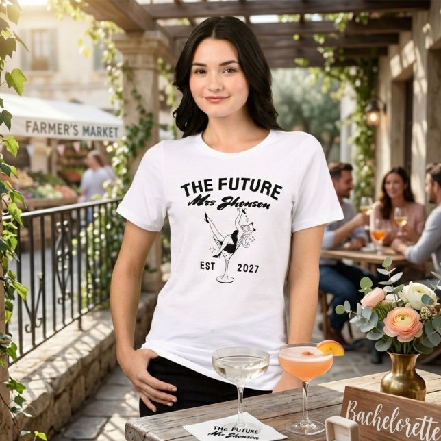T-shirt En Tri-matière Future Mme personnalisée nom Future  (Créateur téléchargé)