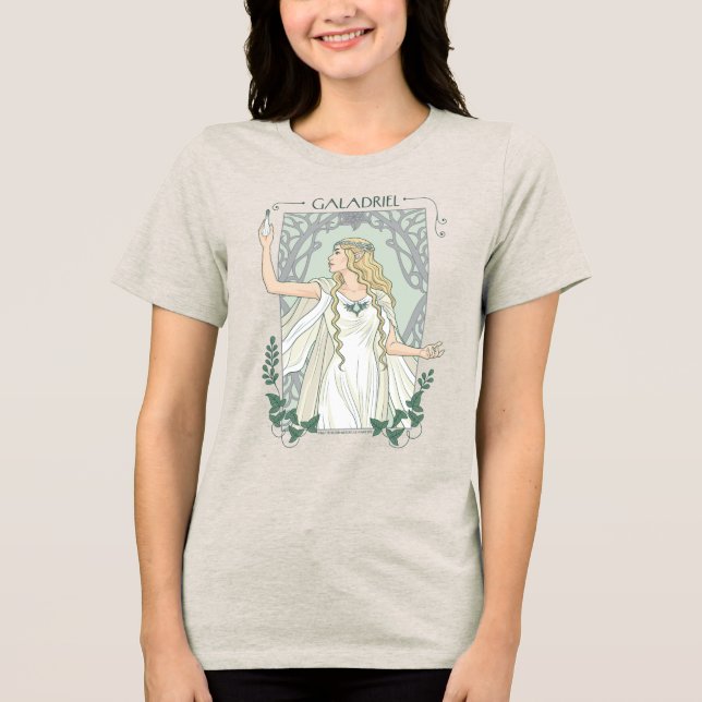 T-shirt En Tri-matière Galadriel Lumière de Valinor Graphique (Recto)