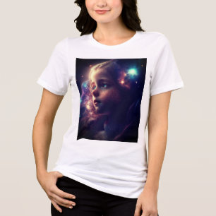 T-shirt En Tri-matière Galaxy Girl