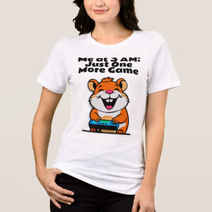 T-shirt En Tri-matière Gamer Hamster