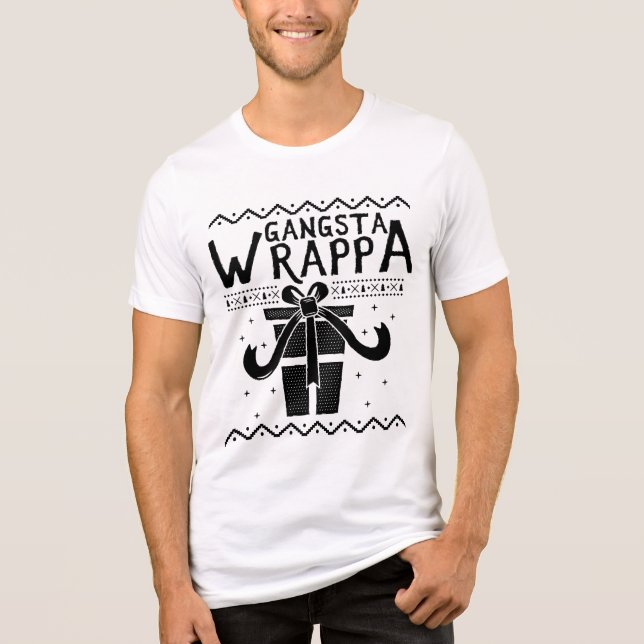T-shirt En Tri-matière Gangsta Wrappa (Recto)