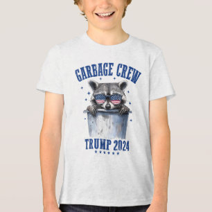 T-shirt En Tri-matière Garbage Crew Trump 2024 Président 47 Trump 2024 Me