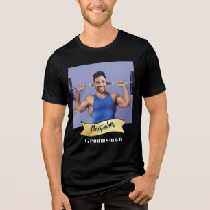 T-shirt En Tri-matière Garçons d'honneur : La légende du haltère