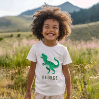 Garçons Vert Dinosaure T-Rex Enfants