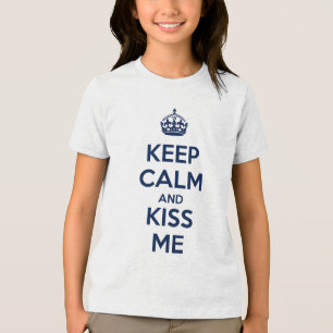 T-shirt En Tri-matière Garde Calme et Embrasse Moi