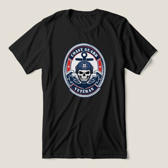 T-shirt En Tri-matière Garde côtière  (Design Recto)