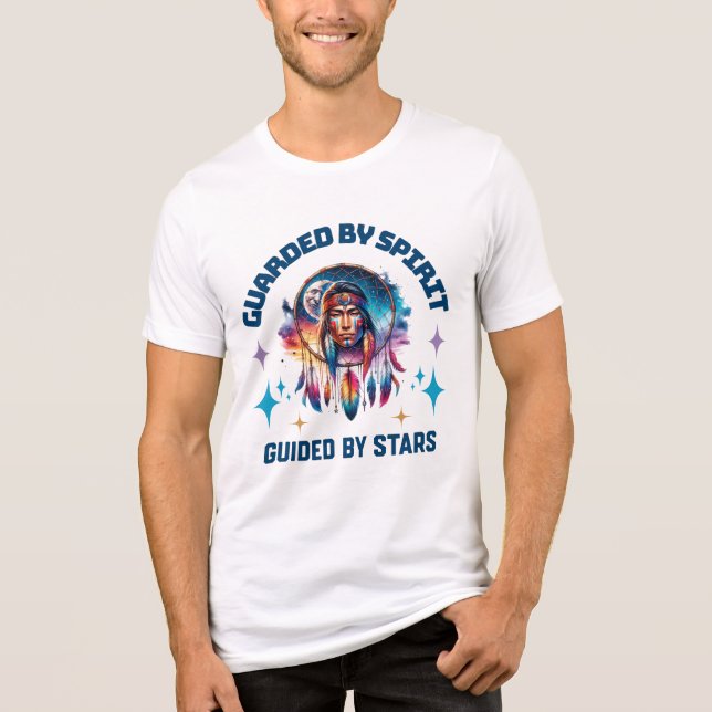 T-shirt En Tri-matière Gardée par l'Esprit, Guidée par les Étoiles (Recto)