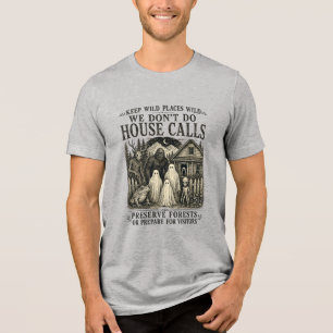 T-shirt En Tri-matière Garder les lieux sauvages sauvages Bigfoot Fantôme