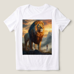 T-shirt En Tri-matière Gardien du Royaume d'Or – Fanta Lion Majestueux