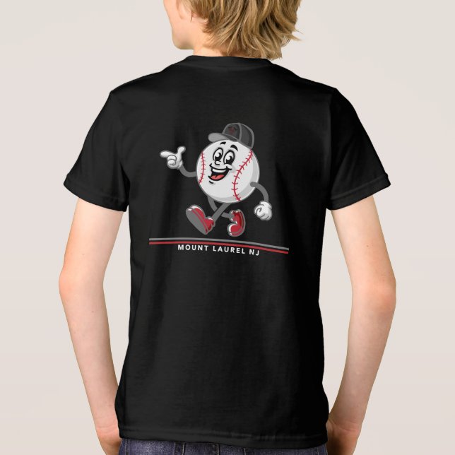 T-shirt En Tri-matière Gars de baseball de MTL (Verso)