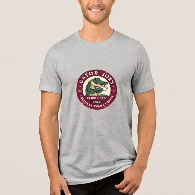 T-shirt En Tri-matière Gator Joe's Swamp Coffee (Fictional) (Recto)