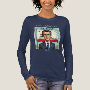 T-shirt En Tri-matière Gavin Newsom pour le Président 2028