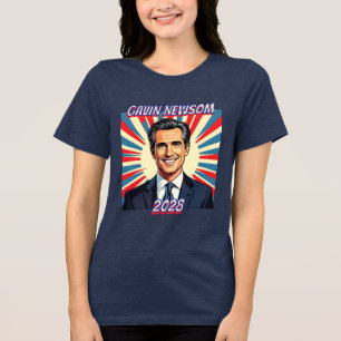 T-shirt En Tri-matière Gavin Newsom pour le Président 2028