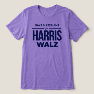 T-shirt En Tri-matière Gays et lesbiennes pour Harris Walz
