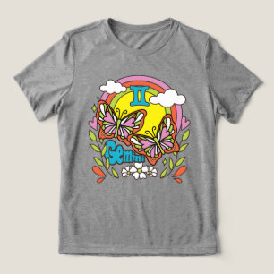 T-shirt En Tri-matière Gemini astrologie signe de naissance zodiac papill
