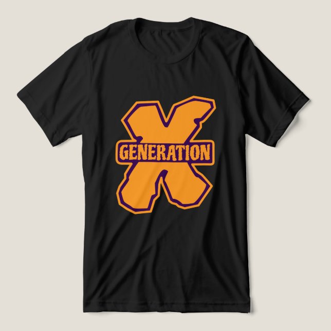T-shirt En Tri-matière Génération X (Design Recto)