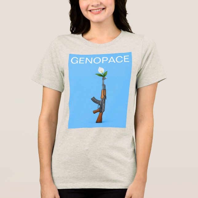 T-SHIRT  EN TRI-MATIÈRE GENOPACE (Recto)