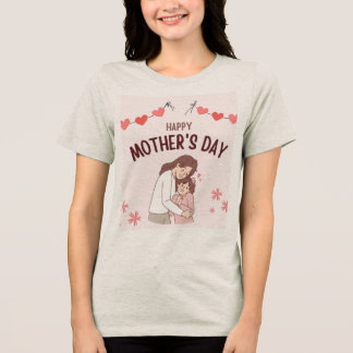 T-shirt En Tri-matière Gentle Embrace — Mother’s Day Minimal