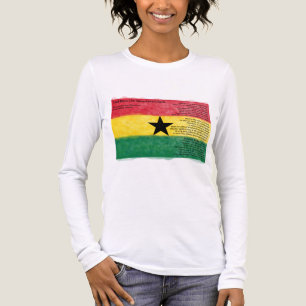 T-shirt En Tri-matière Ghana - Que Dieu bénisse notre patrie Ghana