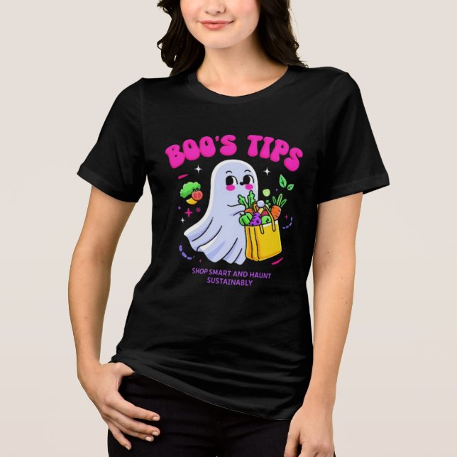 T-shirt En Tri-matière ghost, boo (Recto)