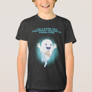 T-shirt En Tri-matière Ghost Spirituel - Conception de citation Soul Divi