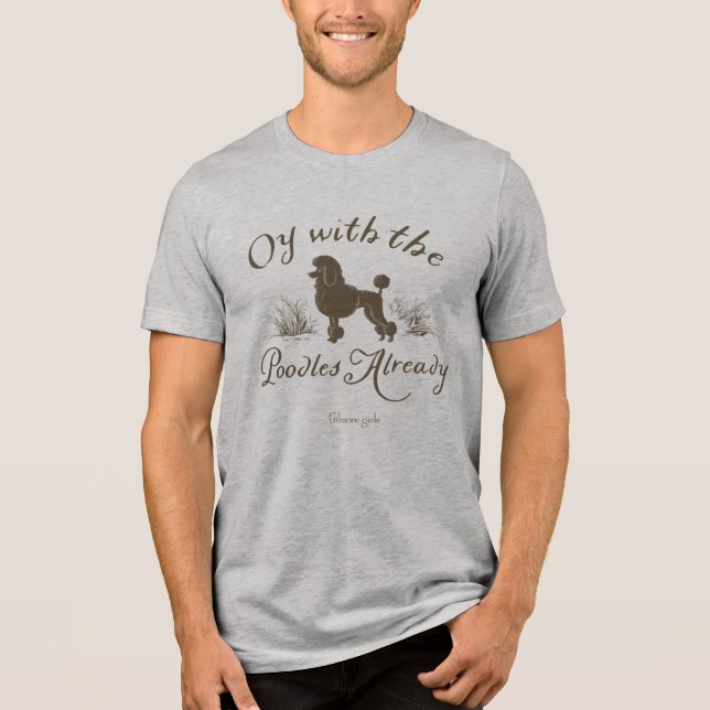 T-shirt En Tri-matière Gilmore Girls | Oy With the PoodlesDesign (Recto)