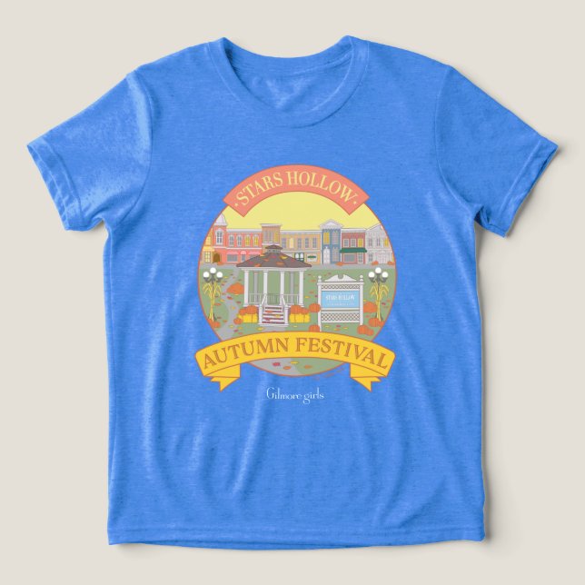 T-shirt En Tri-matière Gilmore Girls | Stars Hollow Festival d'automne (Design Recto)