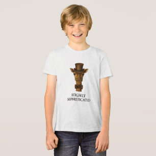 T-shirt En Tri-matière Giraffe - La Girafe Hautement Sophistiquée