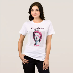 T-shirt En Tri-matière Glamour d'art pop gras