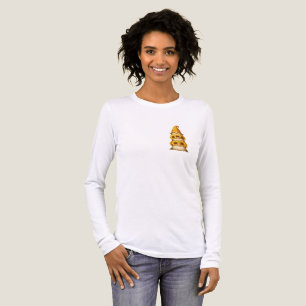 T-shirt En Tri-matière Gnome Tournesol Sourires Cachés Sous le Doré