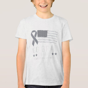 T-shirt En Tri-matière Go Grey En Mai Cerveau Mois de sensibilisation au