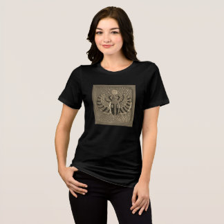 T-shirt En Tri-matière Gold and Bronze Scarab tile pattern Tee Shirt