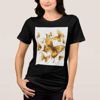 T-shirt En Tri-matière Golden Butterfly, Soft shadows of fall