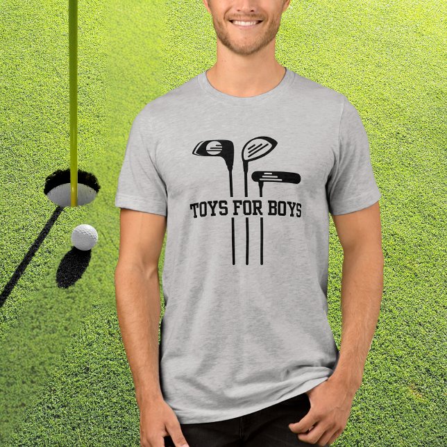 T-shirt En Tri-matière Golf Drôle Jouets de Citation pour Garçons Clubs d (Créateur téléchargé)