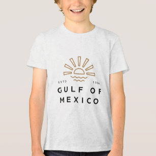 T-shirt En Tri-matière Golfe Du Mexique États-Unis Drôle Amusant États-Un