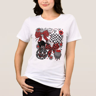 T-shirt En Tri-matière Gothique Fantôme d'Halloween