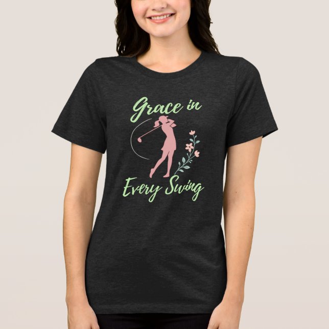 T-shirt En Tri-matière Grace dans chaque tournevis Golf féminin (Recto)